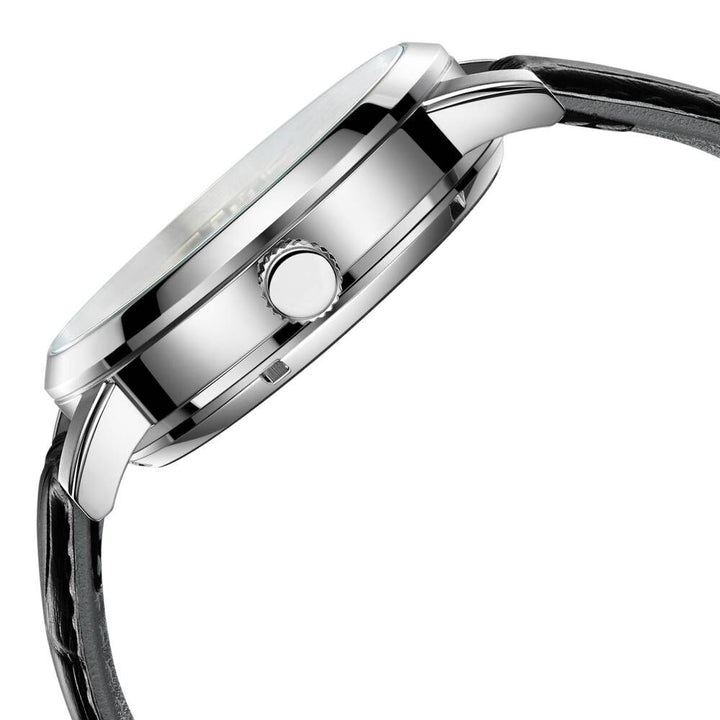 Kenneth Cole Silver Dial Automatic Watch for Men-NCKC51018001MN