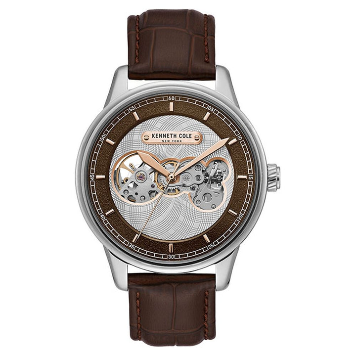 Kenneth Cole Analog Silver Dial Watch for Men-NCKC51020001MN