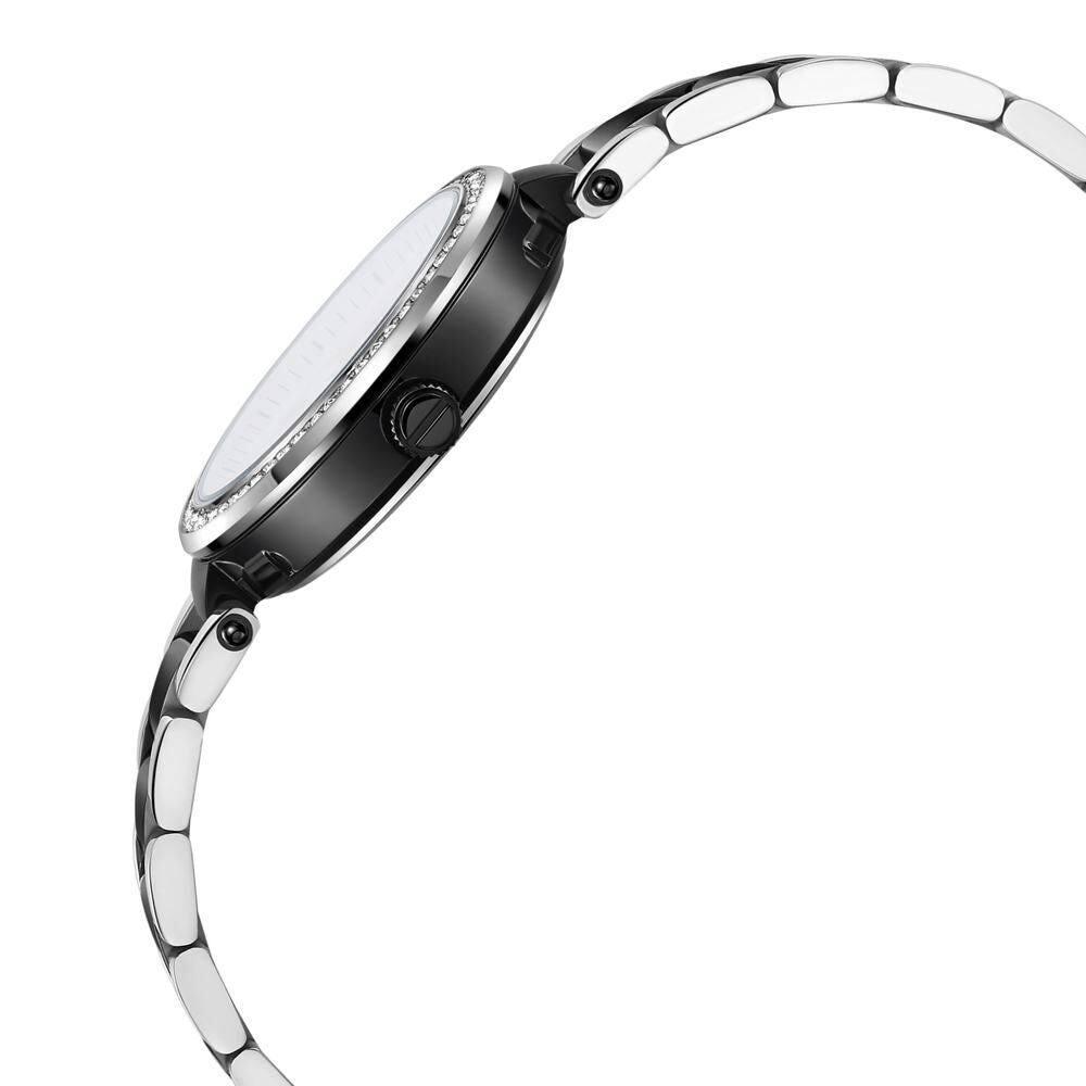 Kenneth Cole Quartz Multifunction Mother Of Pearl Dial Stainless Steel Strap Watch For Women