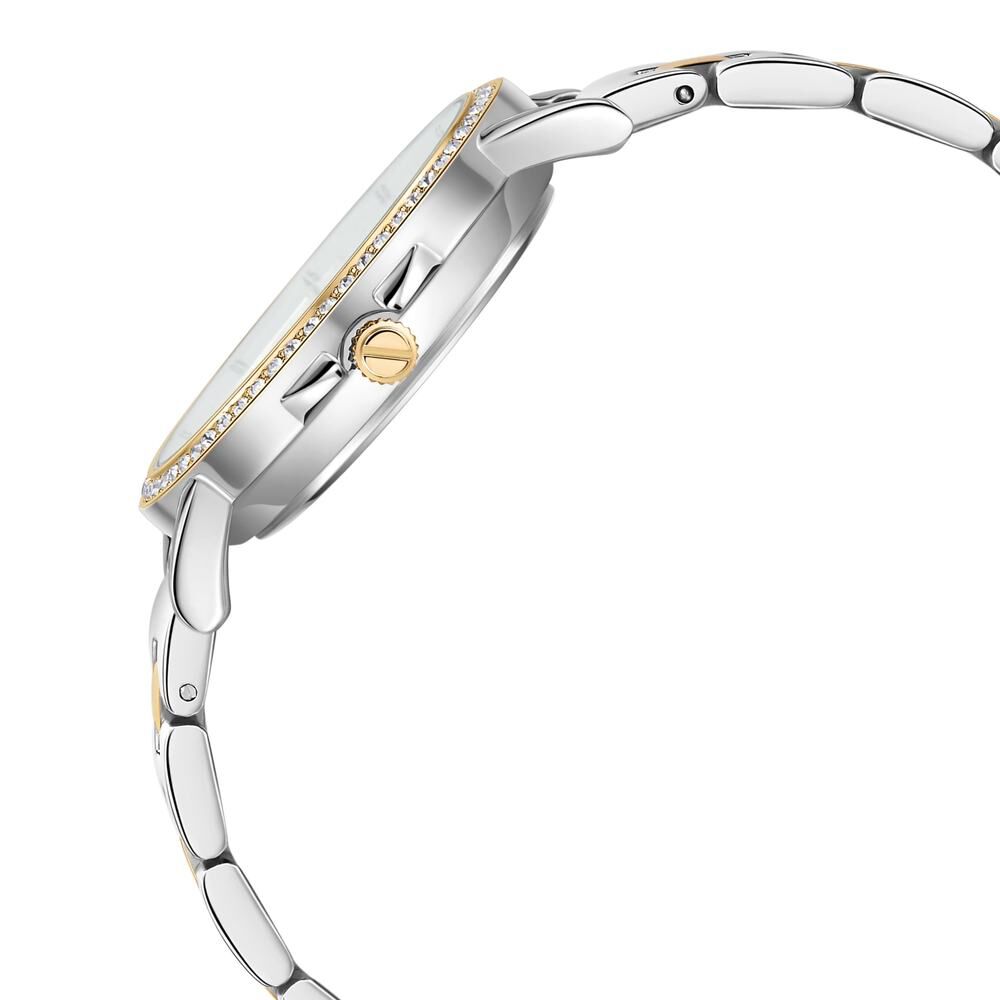 Kenneth Cole Quartz Multifunction Silver Dial Stainless Steel Strap Watch For Women