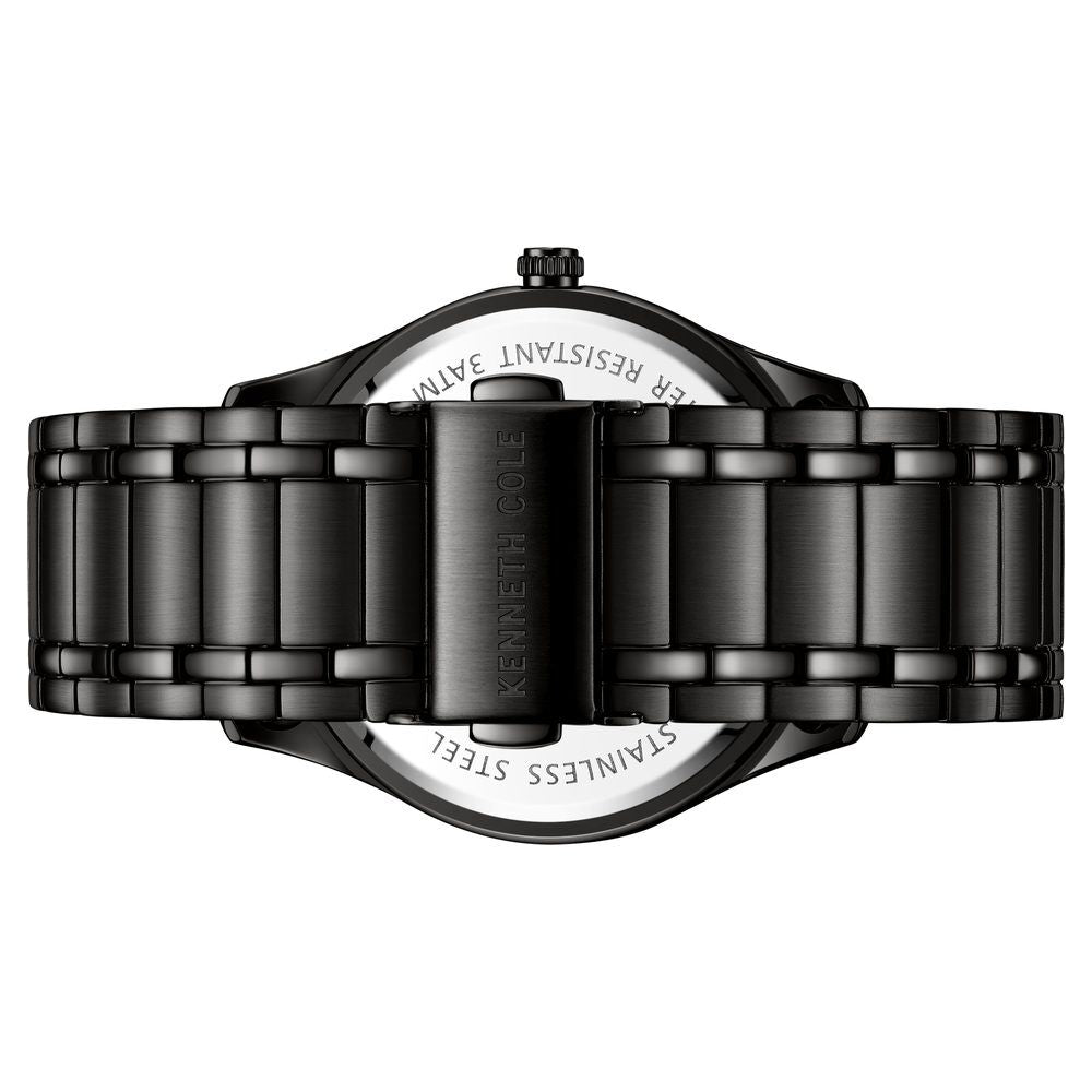 Kenneth Cole Quartz Analog With Date Grey Dial Watch For Men