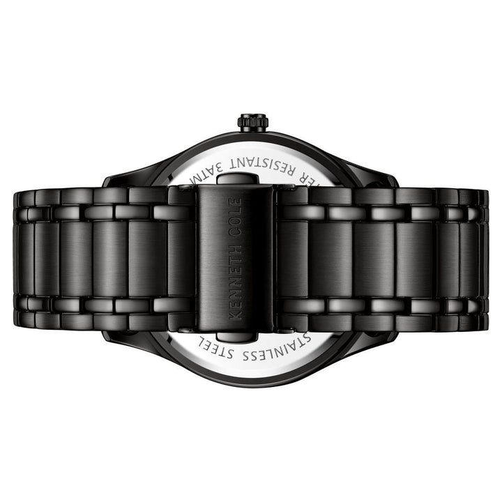 Kenneth Cole Quartz Analog With Date Grey Dial Watch For Men