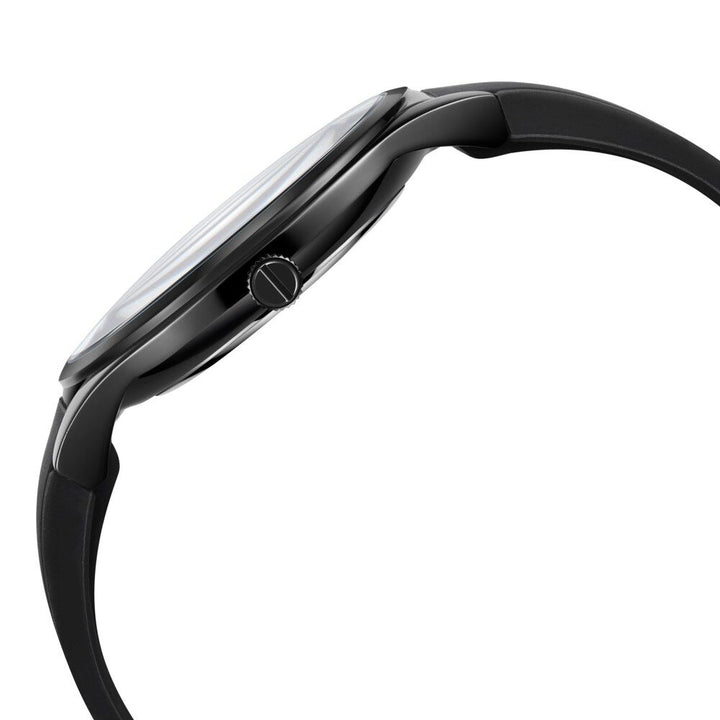 Kenneth Cole Quartz Multifunction Black Dial Silicone Strap Watch for Men-NCKC51124001MNW