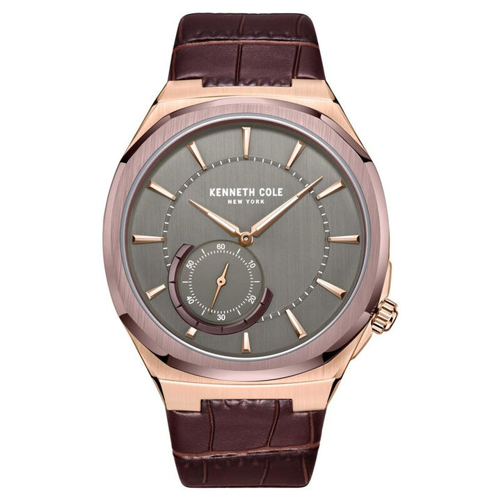 Kenneth Cole Analog Grey Dial Watch For Men