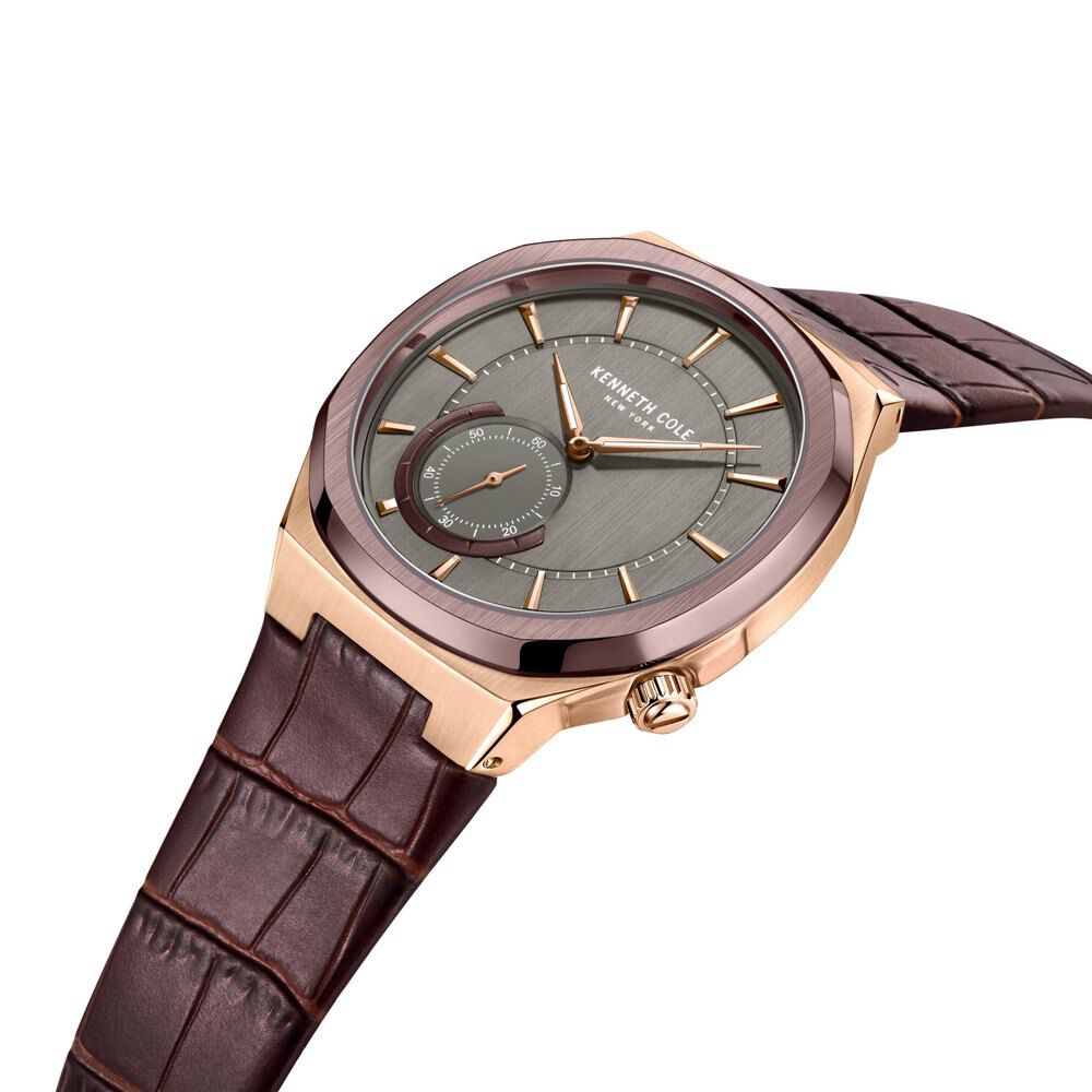 Kenneth Cole Analog Grey Dial Watch For Men