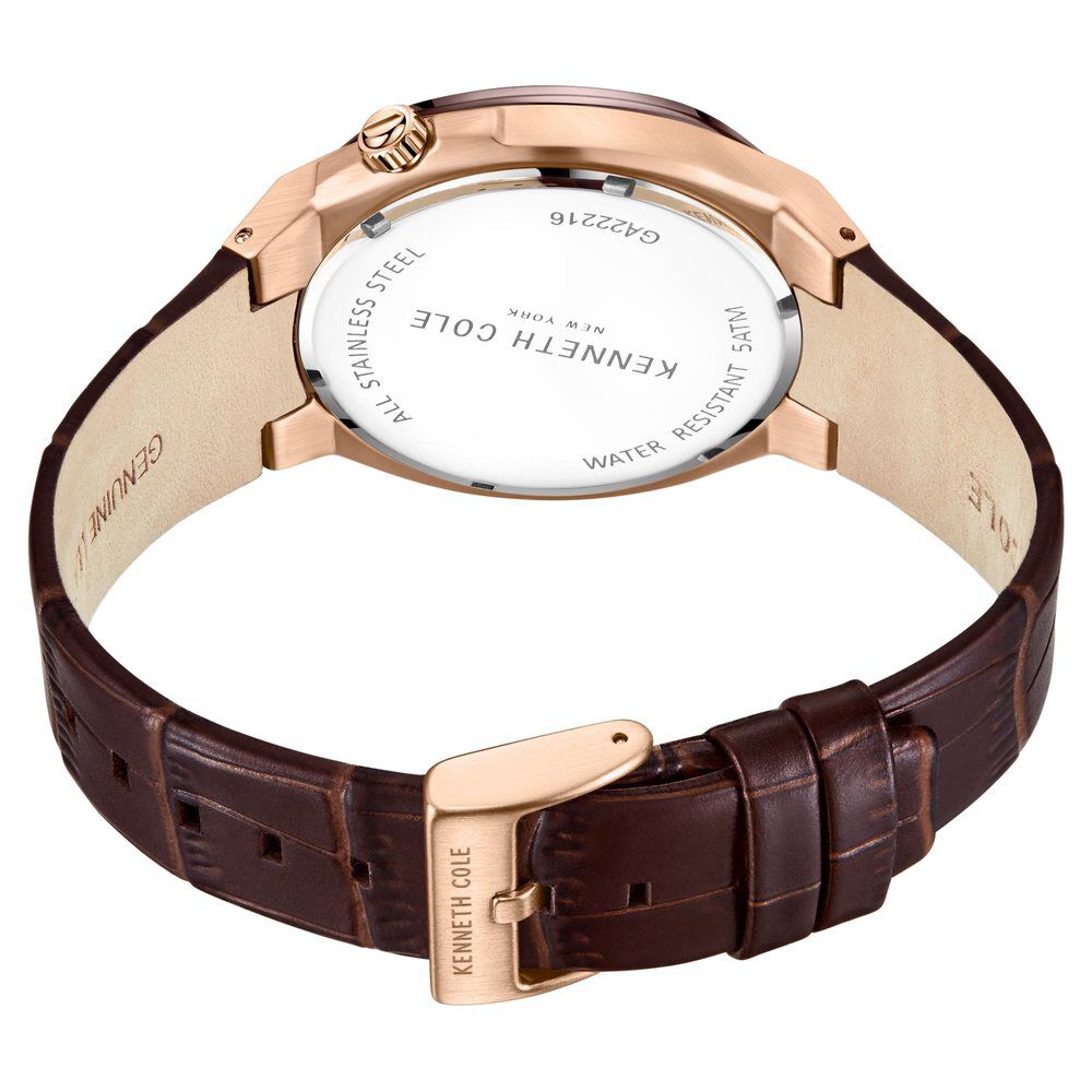 Kenneth Cole Analog Grey Dial Watch For Men