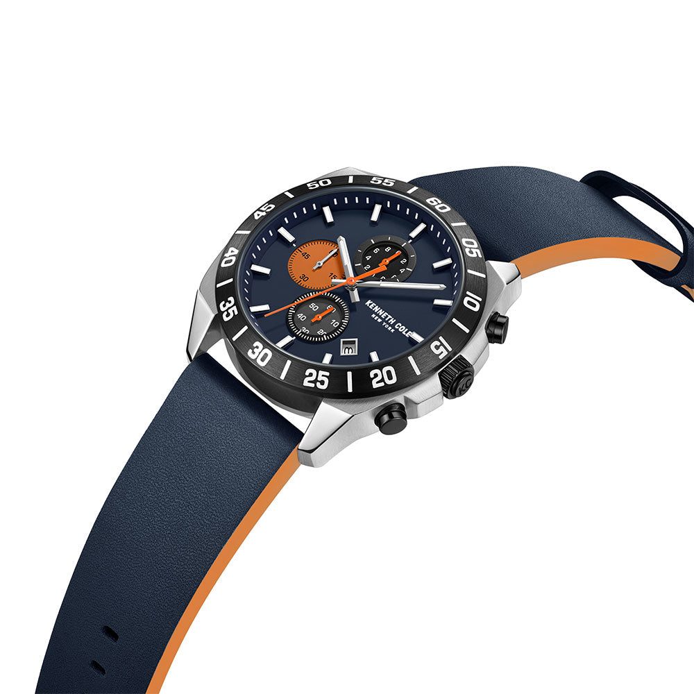 Kenneth Cole Modern Dress Sport KCWGC0016101MN Blue Dial Men&
