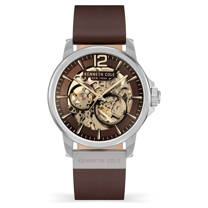 Kenneth Cole Brown Dial Automatic Watch For Men