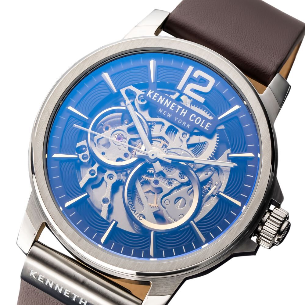 Kenneth Cole Brown Dial Automatic Watch For Men