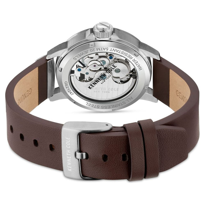 Kenneth Cole Brown Dial Automatic Watch For Men