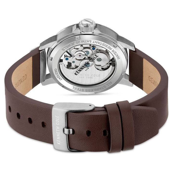 Kenneth Cole Brown Dial Automatic Watch For Men