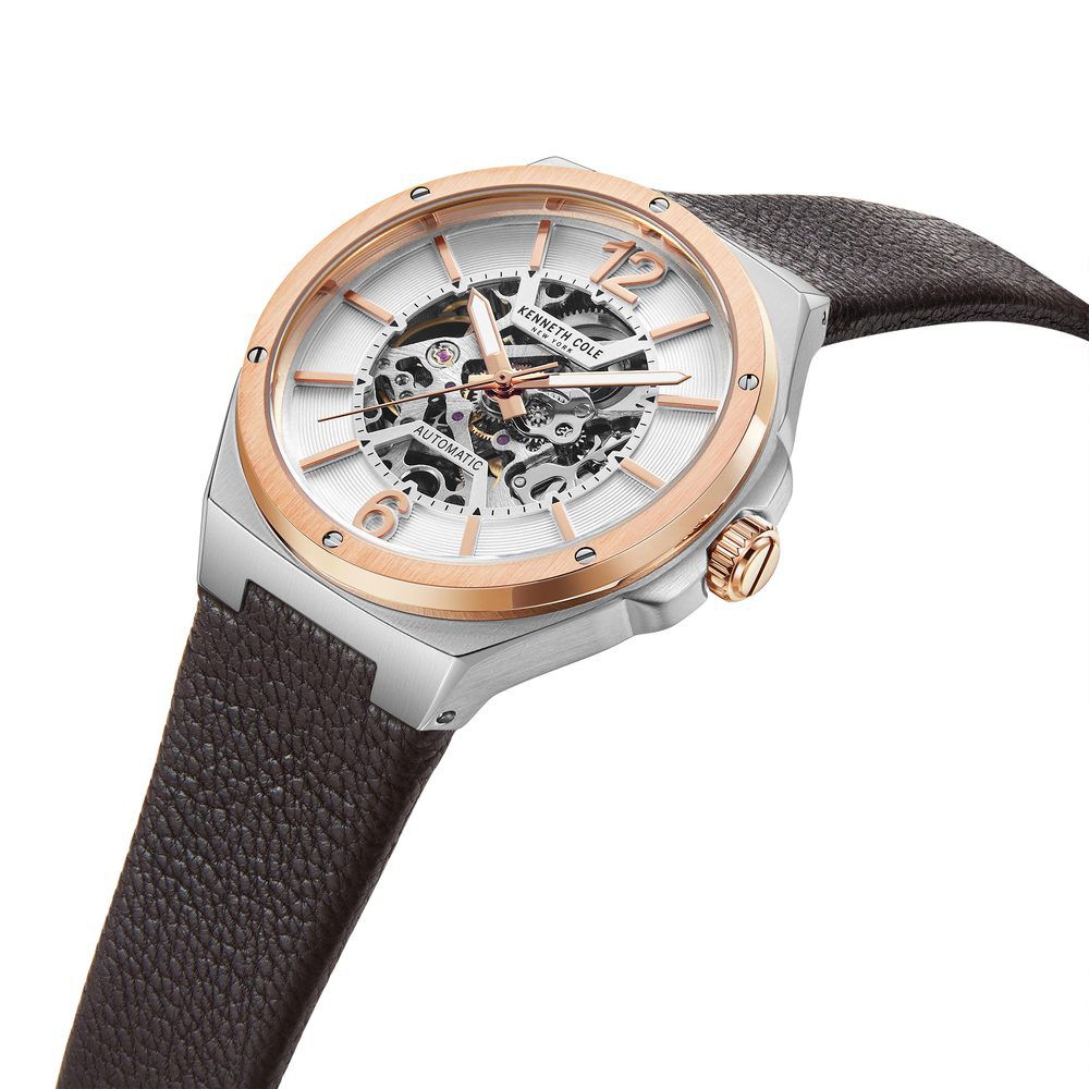 Kenneth Cole Automatic Silver Dial Watch For Men