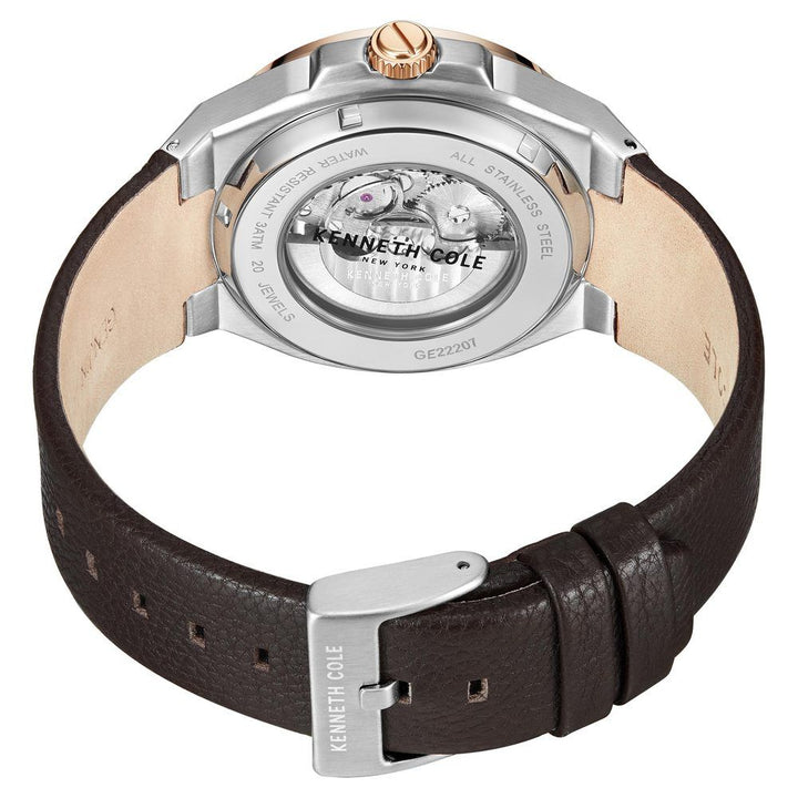 Kenneth Cole Automatic Silver Dial Watch For Men