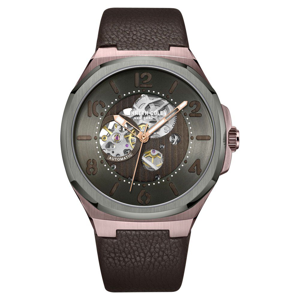 Kenneth Cole Grey Dial Automatic Watch for Men