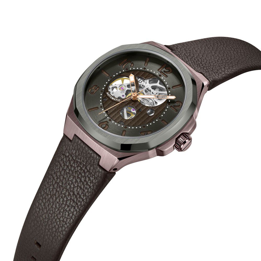 Kenneth Cole Grey Dial Automatic Watch for Men