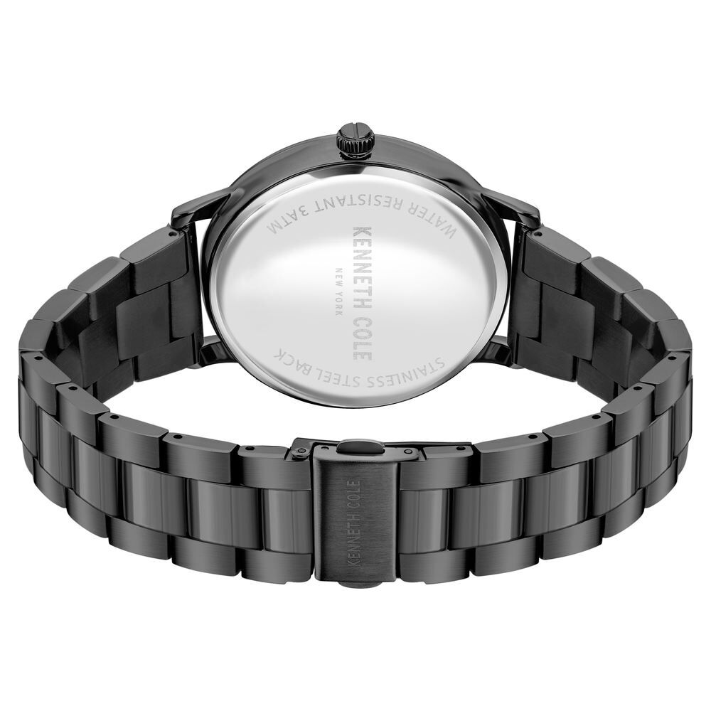 Kenneth Cole Quartz Analog Blue Dial Stainless Steel Strap Watch For Men