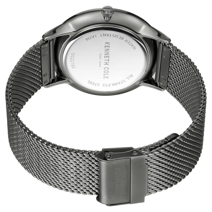 Kenneth Cole Quartz Analog Green Dial Stainless Steel Strap Watch for Men