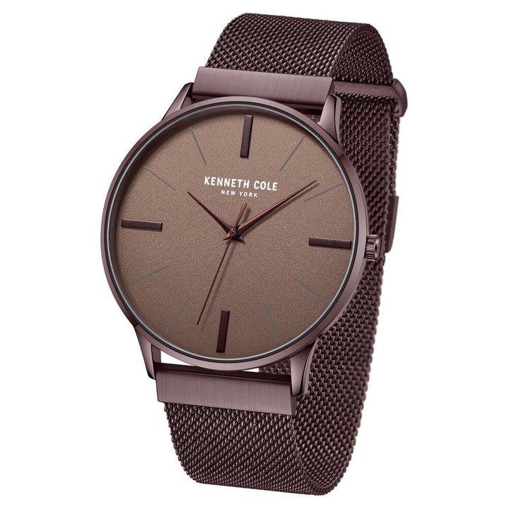 Kenneth Cole Analog Brown Dial Watch For Men