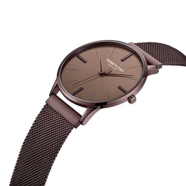 Kenneth Cole Analog Brown Dial Watch For Men