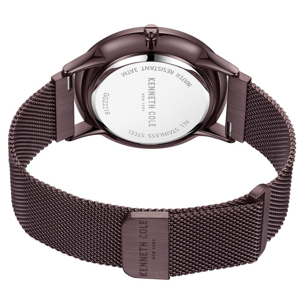 Kenneth Cole Analog Brown Dial Watch For Men