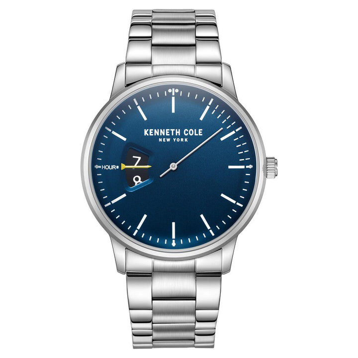 Kenneth Cole Analog Blue Dial Watch for Men-KCWGH2221101MN