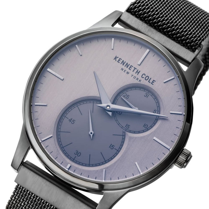 Kenneth Cole Quartz Analog White Dial Stainless Steel Strap Watch for Men NEKCWGK2125201MN