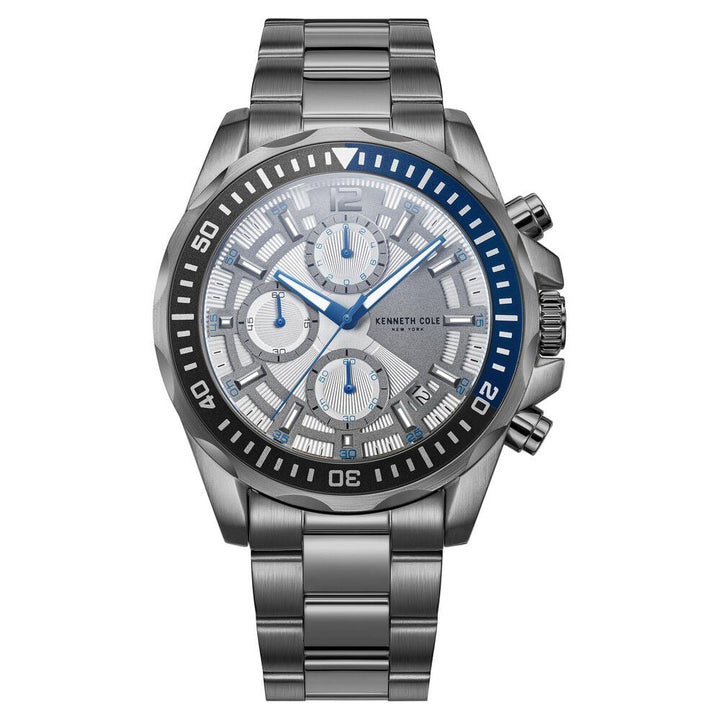 Kenneth Cole Chronograph White Dial Watch for Men