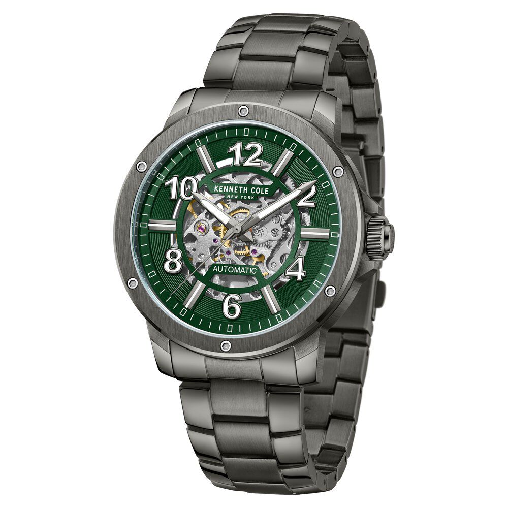 Kenneth Cole Green Dial Automatic Watch For Men