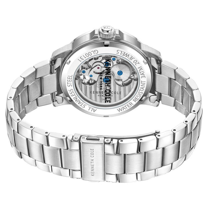 Kenneth Cole Blue Dial Automatic Watch for Men