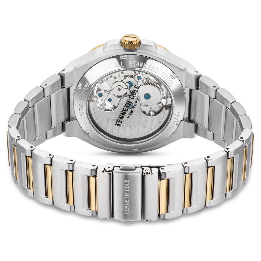 Kenneth Cole Grey Dial Automatic Watch for Men NEKCWGL2122303MN