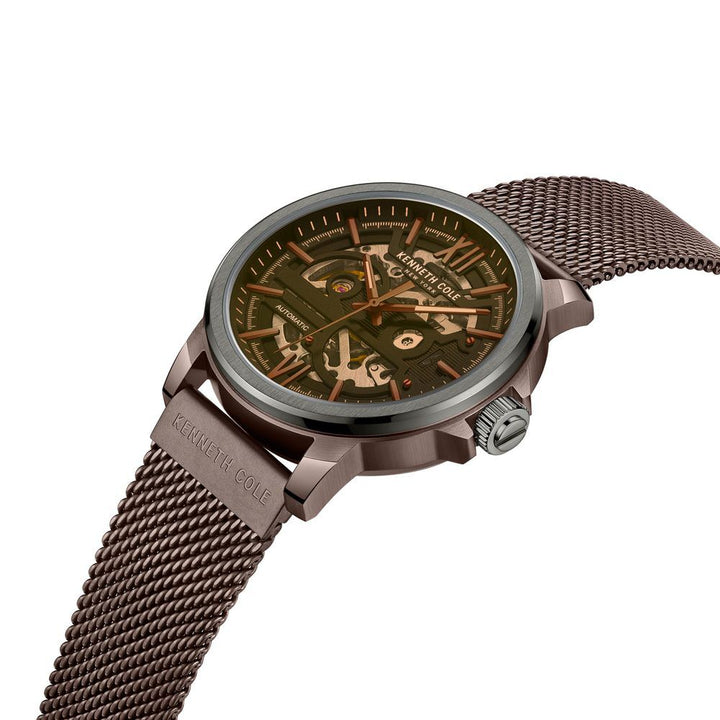 Kenneth Cole Automatic Black Dial Watch for Men-NEKCWGL2217104MNW