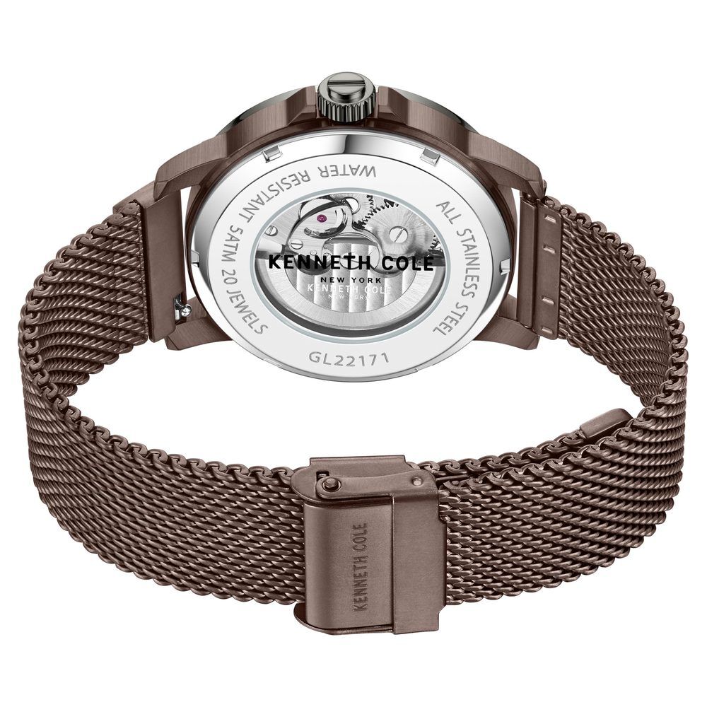 Kenneth Cole Automatic Black Dial Watch for Men-NEKCWGL2217104MNW