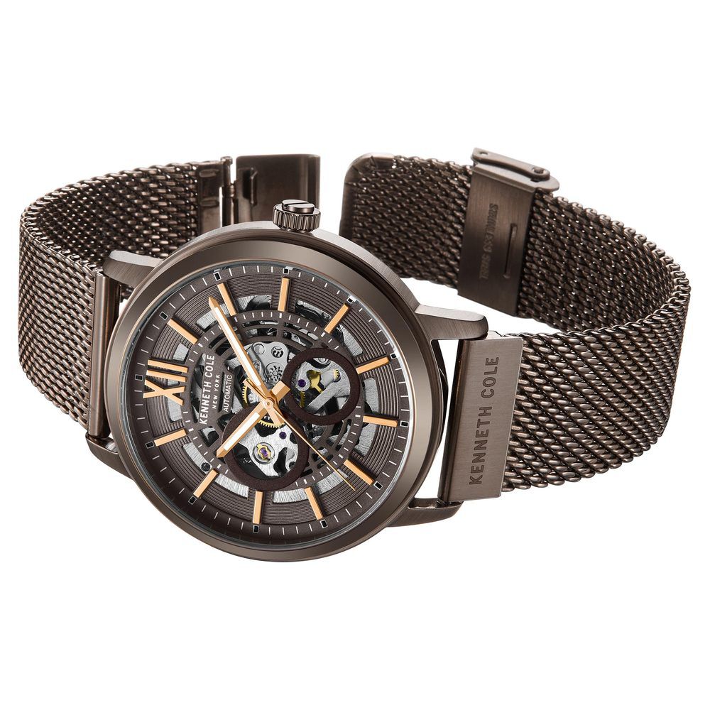 Kenneth Cole Brown Dial Automatic Watch for Men NEKCWGL2217202MN