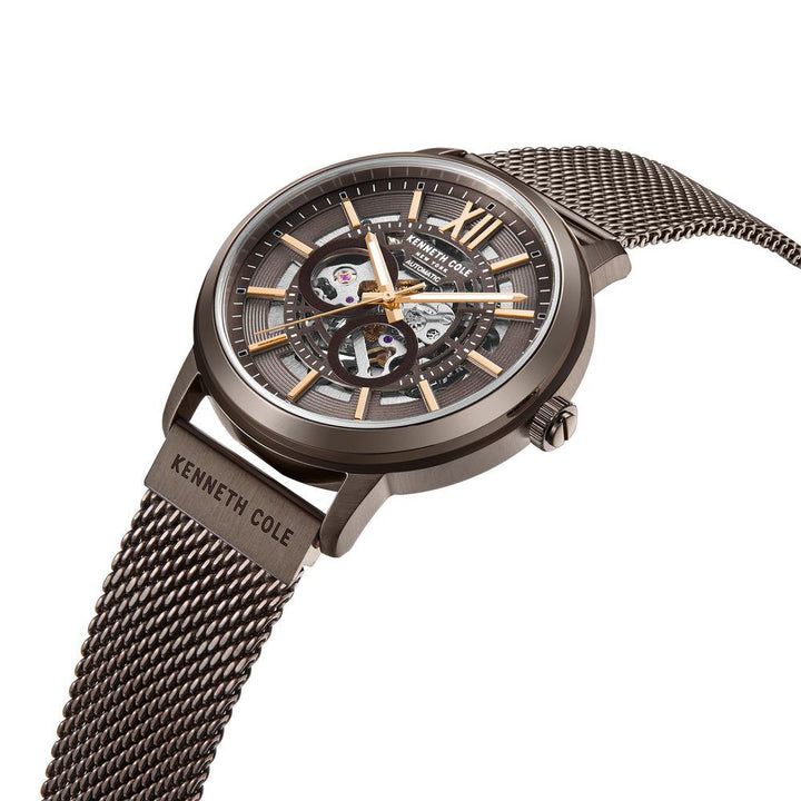 Kenneth Cole Brown Dial Automatic Watch For Men