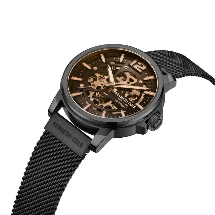 Kenneth Cole Brown Dial Automatic Watch for Men-NEKCWGL2220503MNW