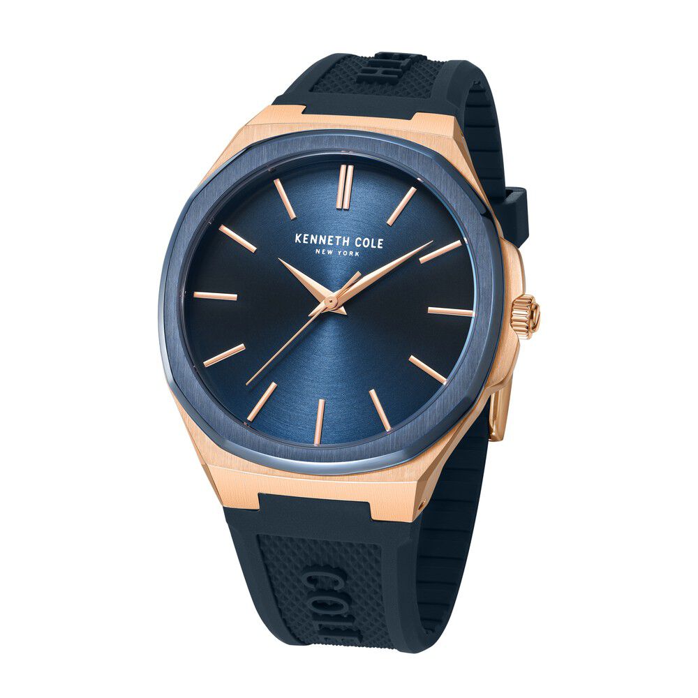 Kenneth Cole Blue Dial Quartz Analog Watch For Men