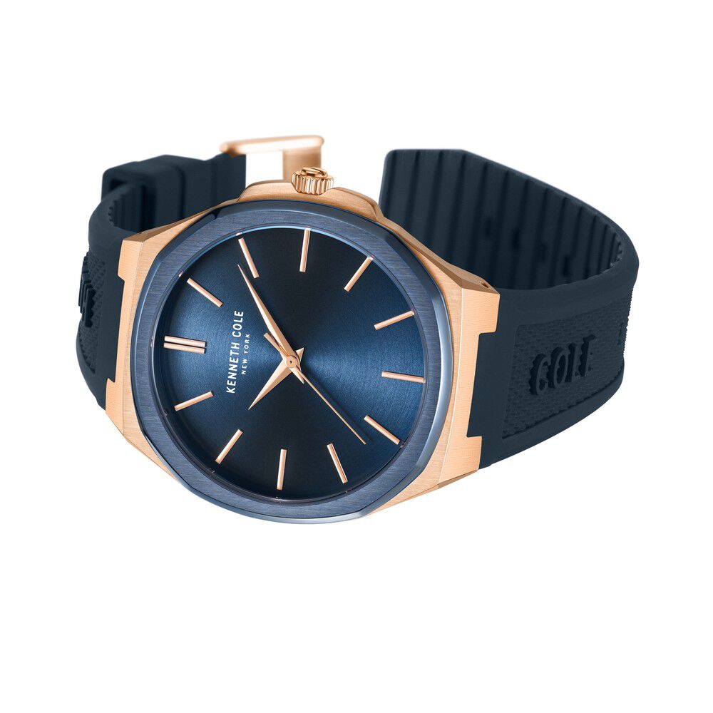 Kenneth Cole Blue Dial Quartz Analog Watch For Men