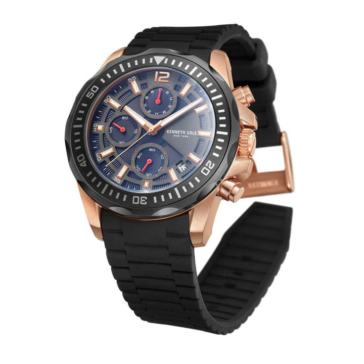 Kenneth Cole Chronograph Blue Dial Watch For Men
