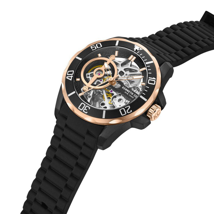 Kenneth Cole Black Dial Automatic Watch For Men