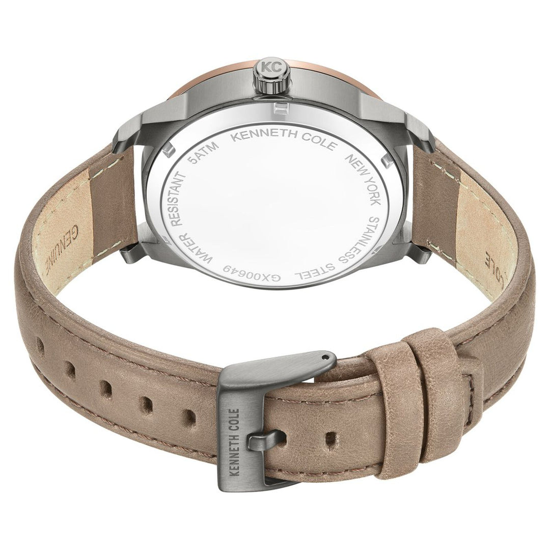 Kenneth Cole KCWGX0064902MNW Gunmetal Dial Men&