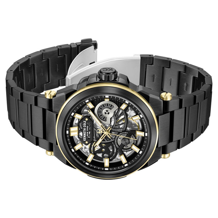 Kenneth Cole KCWGY0065606MNW Black Dial Men&