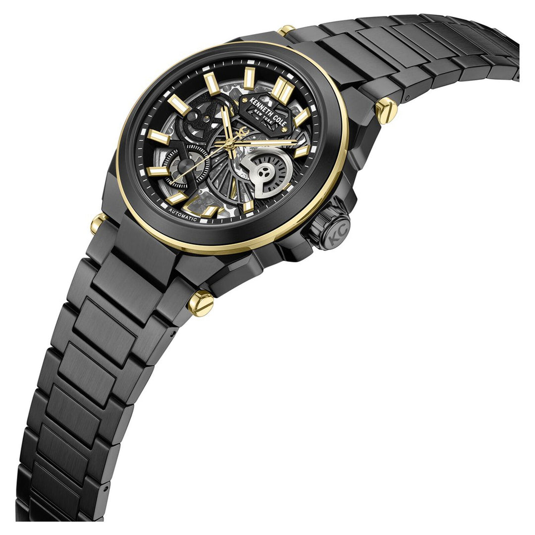 Kenneth Cole KCWGY0065606MNW Black Dial Men&