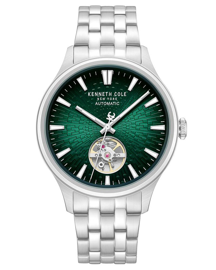 Kenneth Cole KCWGY0098001MNW Green Dial Men&
