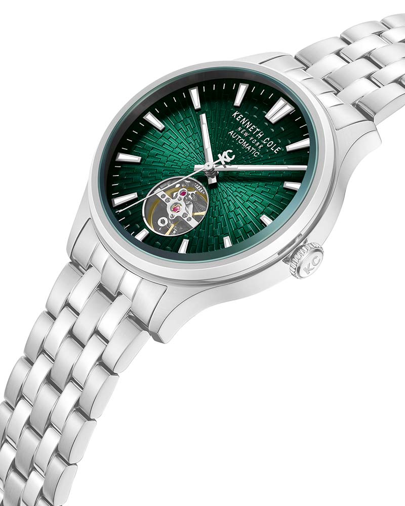 Kenneth Cole KCWGY0098001MNW Green Dial Men&