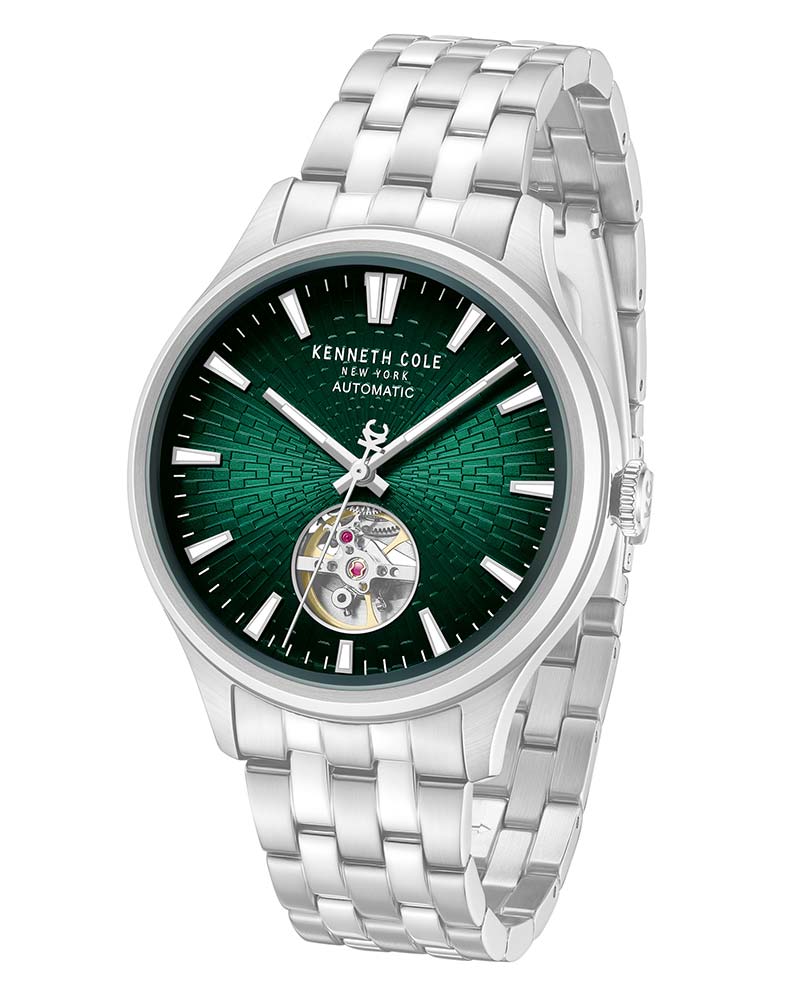 Kenneth Cole KCWGY0098001MNW Green Dial Men&