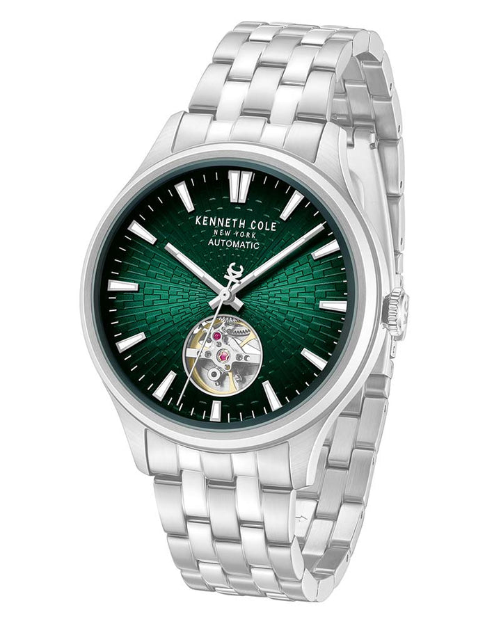 Kenneth Cole KCWGY0098001MNW Green Dial Men&