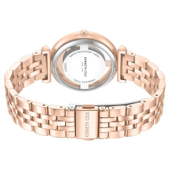 Kenneth Cole Quartz Analog Mother of Pearl Dial Stainless Steel Strap Watch For Women KCWLG0061203LD