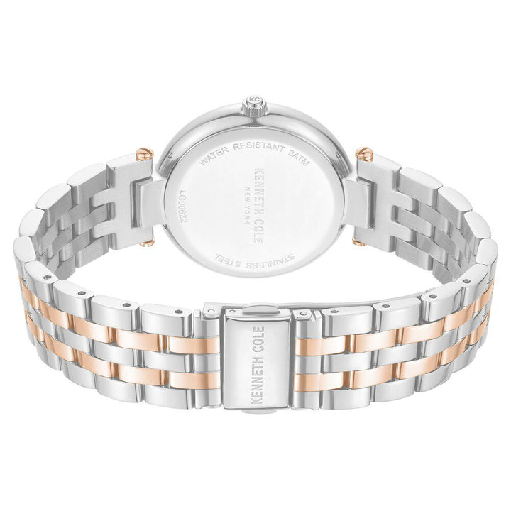 Kenneth Cole Quartz Analog Silver Dial Stainless Steel Strap Watch For Women KCWLG0062203LD