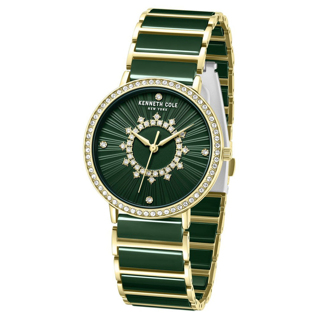 Kenneth Cole KCWLG0062604LD Green Dial Women&