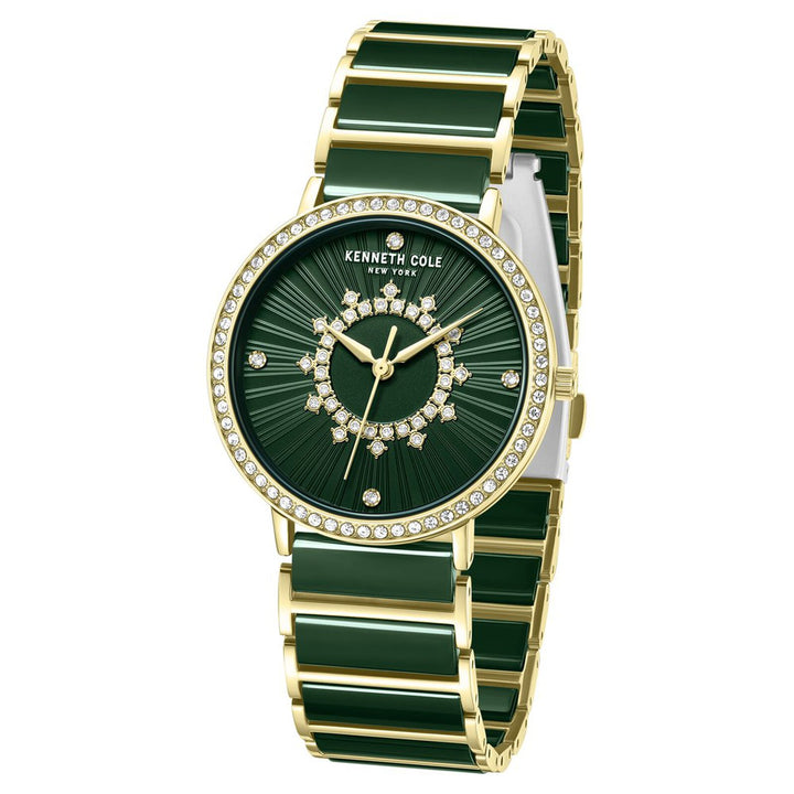 Kenneth Cole KCWLG0062604LD Green Dial Women&